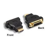 HDMI to DVI-D Digital Adapter Male/Female Gold-Plated Connector HDTV Black