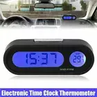 Car Clock Thermometer 2 In 1 Luminous Electronic Watch E1G9 Clock Car X7Z8