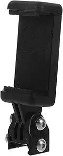 Milisten Helmet Mobile Phone Holder Phone Mounts Phone Mount Holder for Helmets Helmet Cell Phone Holders Helmet Gear Helmet Cell Phone Mount Head Mount for Phone Black Plastic