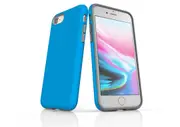 Turquoise For iPhone 7 Tough Case, Protective Back Cover