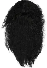 MERRYHAPY Curly Wig Black Women's Wig for Christmas Parties Masquerades Cosplay Costumes