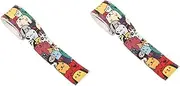 2 Rolls Badminton Racket Sweatband Racket Wrapping Belt Tennis Overgrip Anti-Slip Racket Tape Badminton Grip Tape Badminton Racket Grip Overgrip for Tennis Racquet Sports Supplies