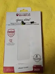 ZAGG Apple iPhone 12 Mini Invisible Shield Glass Screen Protector Elite+