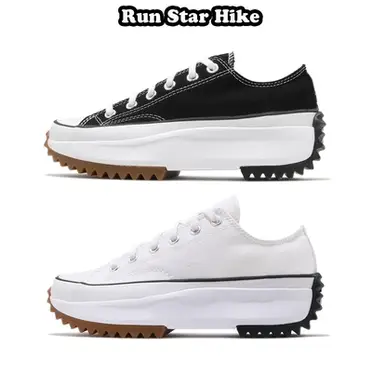 Converse Run Star Hike1970S 鋸齒厚底帆布鞋 匡威低幫休閒鞋 官方限定松糕底 168817C