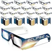 Keyaluo Solar Eclipse Glasses,Solar Eclipse Glasses for Direct Sun Viewing-ISO 12312-2:2015(E) & CE Certified