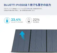 在飛比找樂天市場購物網優惠-BLUETTI PV350 350w太陽能板【APP下單最高