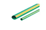 Cabac XLP5-YG4FT | Heat Shrink 4.8mm - 2.4mm 1.2mtr | Yellow/Green