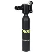 DIDEEP X3000Pro 5-10 Mins 0.5L Mini Scuba Tank Air Diving Cylinder for Underwater Exploration Emergency Rescue Black