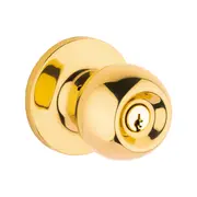 Lane Bala Polished Bronze Entrance Knobset