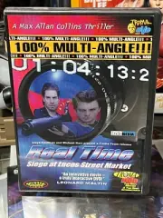 Real Time: Siege at Lucas Street Market (DVD) Max Allan Collins, BRAND NEW!