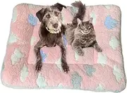 Calming Pet Blanket, Soft and Machine Washable Cat Blankets, Cat Cushion for Dog Puppy Cat, Kitten Bed for Nervousness and Stress, Puppy Blankets