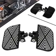 Black Mini Floorboards Male Mount Foot Peg for Harley Super Electra Road Glide