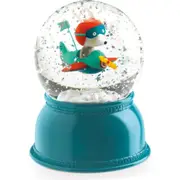 Djeco Aeroplane Globe 18cm Night Light Blue Newborn Kids Home Nursery Decor 0+