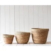 Basket Set - Aida - DARK NATURAL - Set 3 - 30/25/20cm