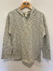 Cotton On Kids Unisex Seth Long Sleeve Hoodie Jumper Light weight- Size 8 BNWT