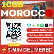 [eSIM] Morocco eSIM Roaming Travel Dato Marruecos eSIM Card Tarjeta eSIM Viaje