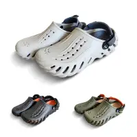 在飛比找Yahoo奇摩購物中心優惠-【母子鱷魚】一起運動 母子鱷魚-撞色潮流洞洞鞋（BCF558