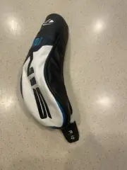TaylorMade Golf 2021 SIM2 Hybrid Rescue Head Cover - Black/White/Blue