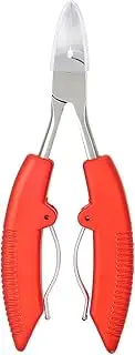 Nail Clippers, Professional Toenail Clippers Portable Nail Cutter Cuticle Scissors Fingernail Toenail Thick Ingrown Toe Nail Clippers Pliers Pedicure Tool(red)