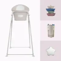 在飛比找momo購物網優惠-【Shnuggle】月亮澡盆 5件組 優惠組合(嬰兒澡盆+星