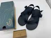 CHACO MEN'S ZCLOUD SANDAL ADJUSTABLE STRAPS SERPENT NAVY SIZE 9