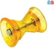 Durable 3-Inch Bow Roller - 3-Piece Polymer Design for Stress-Free Launching