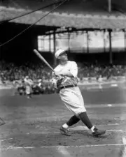 Benjamin M Kauff of the New York Giants in 1918 Baseball Old Photo