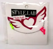 Style Lab Fashion Letter Necklace - J -