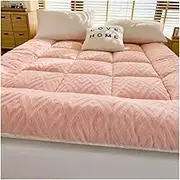 mattress mattress Futon Mattress-Japanese Futon Folding Single Double Roll Up Cotton Day Long Portable Sleeping Mattress for Guest Sofa Bed Floor (