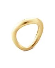 Georg Jensen 14K Yellow Gold Offspring Ring