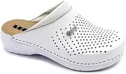 [LEON] 3400 Leather Shoes Clog Mules Comfort Shoes Slippers Women