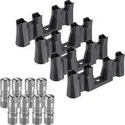 X AUTOHAUX 8 Pcs Hydraulic Roller Lifters and 4 Pcs Guide Tray NO.12595365 for Chevrolet Camaro 5.7L 1998-2001 for GM LS1 LS2 LS3 LS6 LS7 LS9 Push Rod Guides