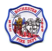 Rochester Fire Department Patch Minnesota MN v3