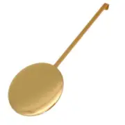 Grandfather Quartz Clock Golden Pendulum Wall Clock Accessory Gold Wall Clock