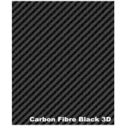 Autotecnica Vinyl Wrap 152x152cm Black 3D Carbon Fibre A28199