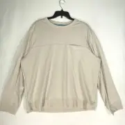 All In Motion Modern Sweatshirt Men XXL Moisture Wicking Quick Dry Tan