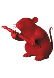 MEDICOM TOY TOKYO LOVE RAT RED Ver stachu Limited Fugure super rare From Japan