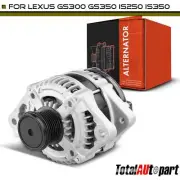 Alternator for Lexus GS300 2006-2011 IS250 2006-2013 Sedan 12V 150A Clockwise (for: Lexus)