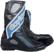 Daytona Evo-Sports GTX Gore-Tex waterproof Motorcycle Boots, black-blue, Size 48 for Men Black Blue