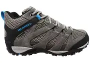 Womens Merrell Alverstone Mid Waterproof Comfort Leather Hiking Boots - ModeShoe