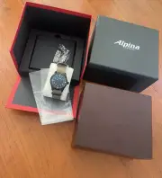 alpina Geneve Startimer Pilot watch Calibre swiss made NWT