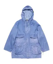 stud-detailed parka EU46,EU44 Blue