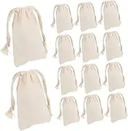 Cabilock Drawstring Pouches 50pcs Mini Storage Bags for Parties Weddings Travel