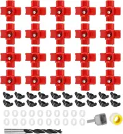 20 Pack Horizontal Chicken Nipples Waterer - Automatic Poultry Drinkers