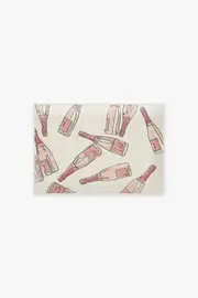 Bath Mat | Pink Bath Mat Gray Malin Rosé All Day Bath Mat | Ruggable