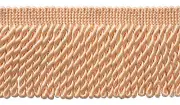 DÉCOPRO 3" Basic Trim Solid Collection Bullion Fringe Trim, Color# E16 [7 Yards]