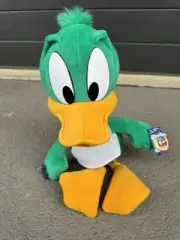 Vintage Plucky Duck Applause Plush Toy 1990 18 Inch Large Tiny Toon Adventures