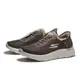 SKECHERS 休閒鞋 GO WALK FLEX 墨棕 瞬穿 健走鞋 男 216496BRN