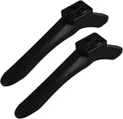 QUMIIRITY Adjustable Tv Bracket 2 Pack LCD Monitor Stand Universal Floor Tv Stand Base for Living Room Home Office