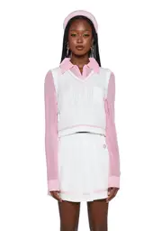 [Sugar Thrillz] Always An Academic Layered Top